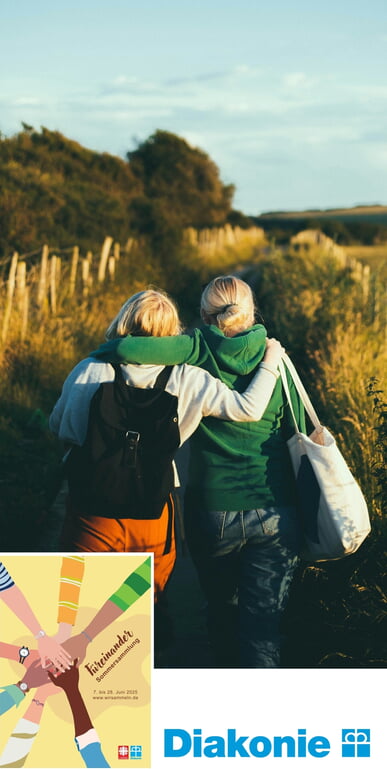 Diakonie Sommersammlung vom 07. bis 28 Juni 2025 www.wirsammeln.de