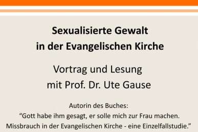 Vortrag: Sexualisierte Gewalt in der Evangelischen Kirche