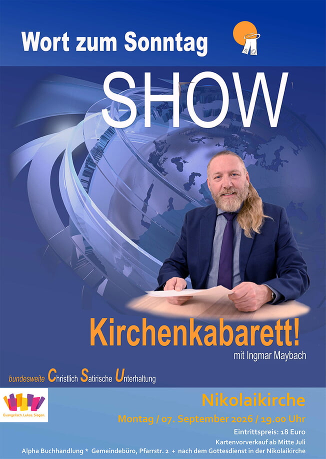 Kirchenkabarett Wort-zum-Sonntag-Show