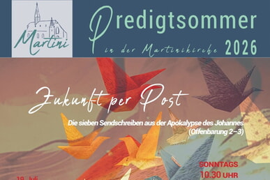 Zukunft per Post | Predigtsommer 2026