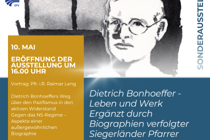Zwei Veranstaltungen im Mai im Aktiven Museum Südwestfalen