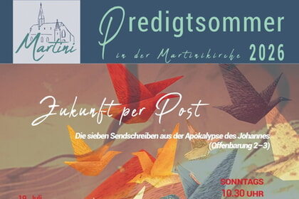 Zukunft per Post | Predigtsommer 2026