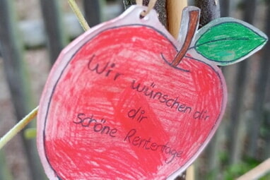 Ein gelungener Abschied von Kitaleiterin in den Ruhestand