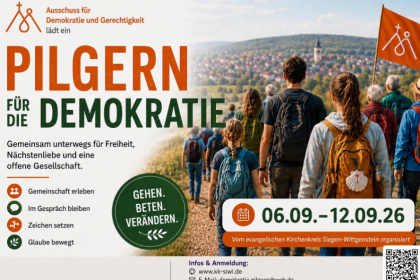 Pilgern f&uuml;r die Demokratie 