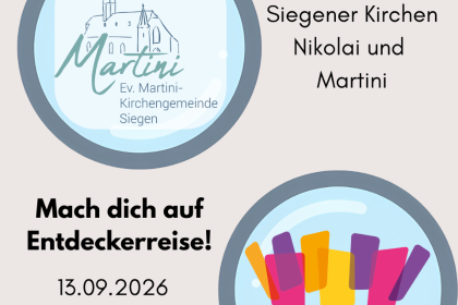 Mach dich auf Entdeckerreise - in der Martini- und Nikolaikirche