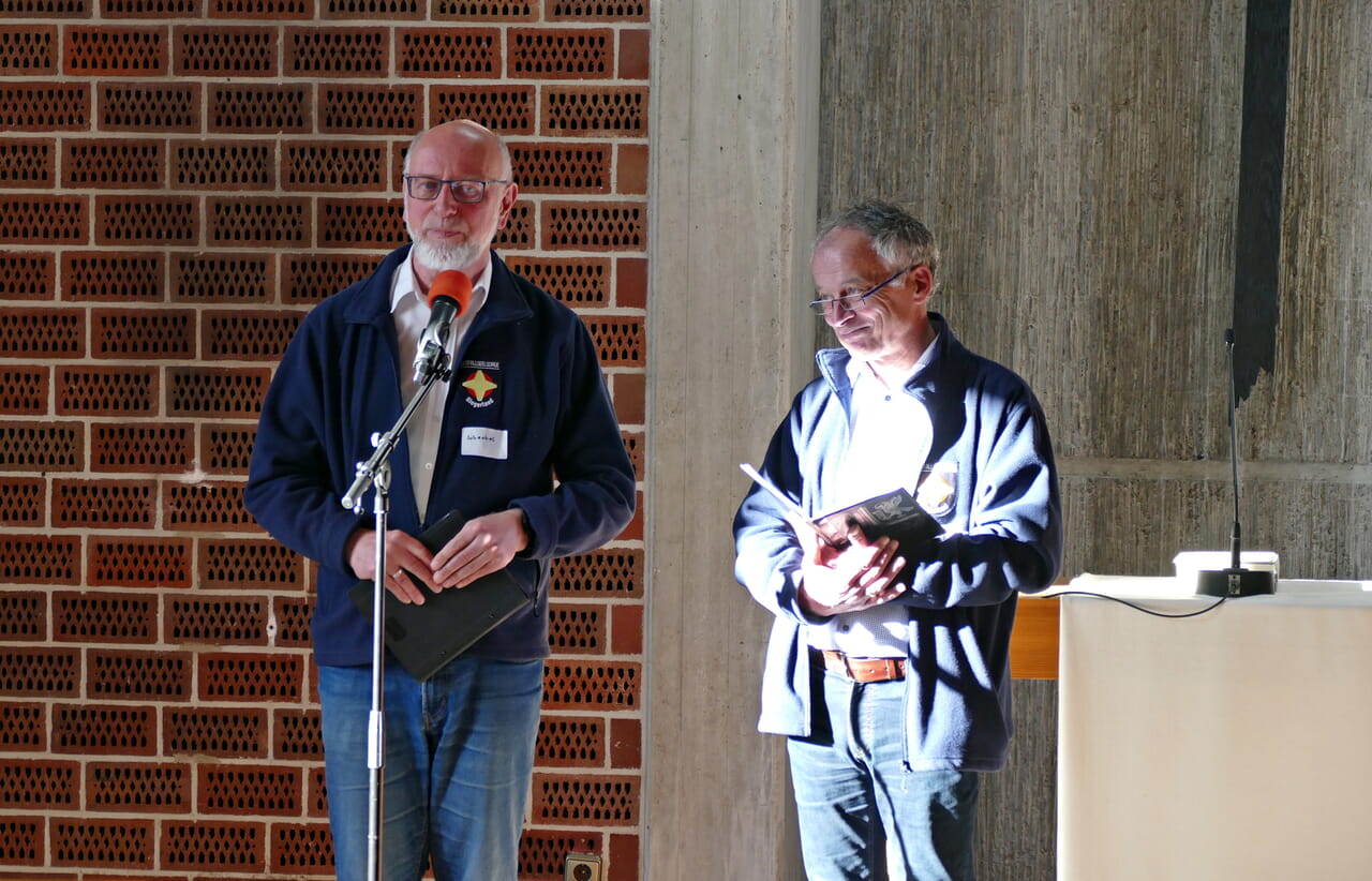 Herbert Scheckel (l.) und Matthias Bauer